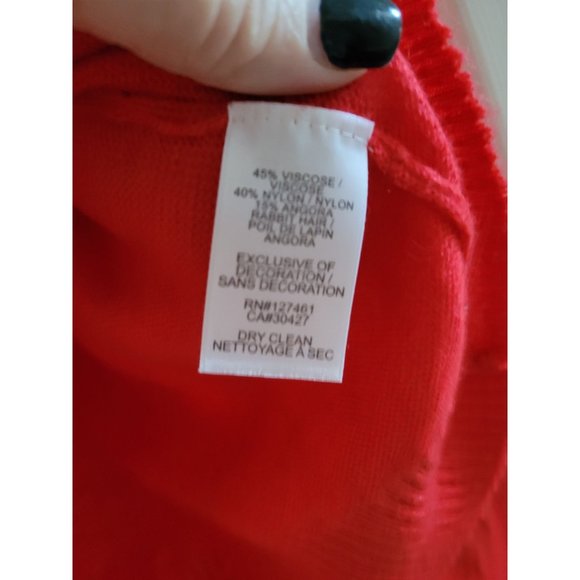 Wildfox Red Shopping Is Cardio white Label sweater size Medium long sleeve - Picture 6 of 7